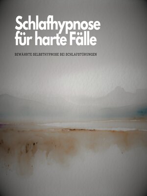 cover image of Schlafhynose für harte Fälle